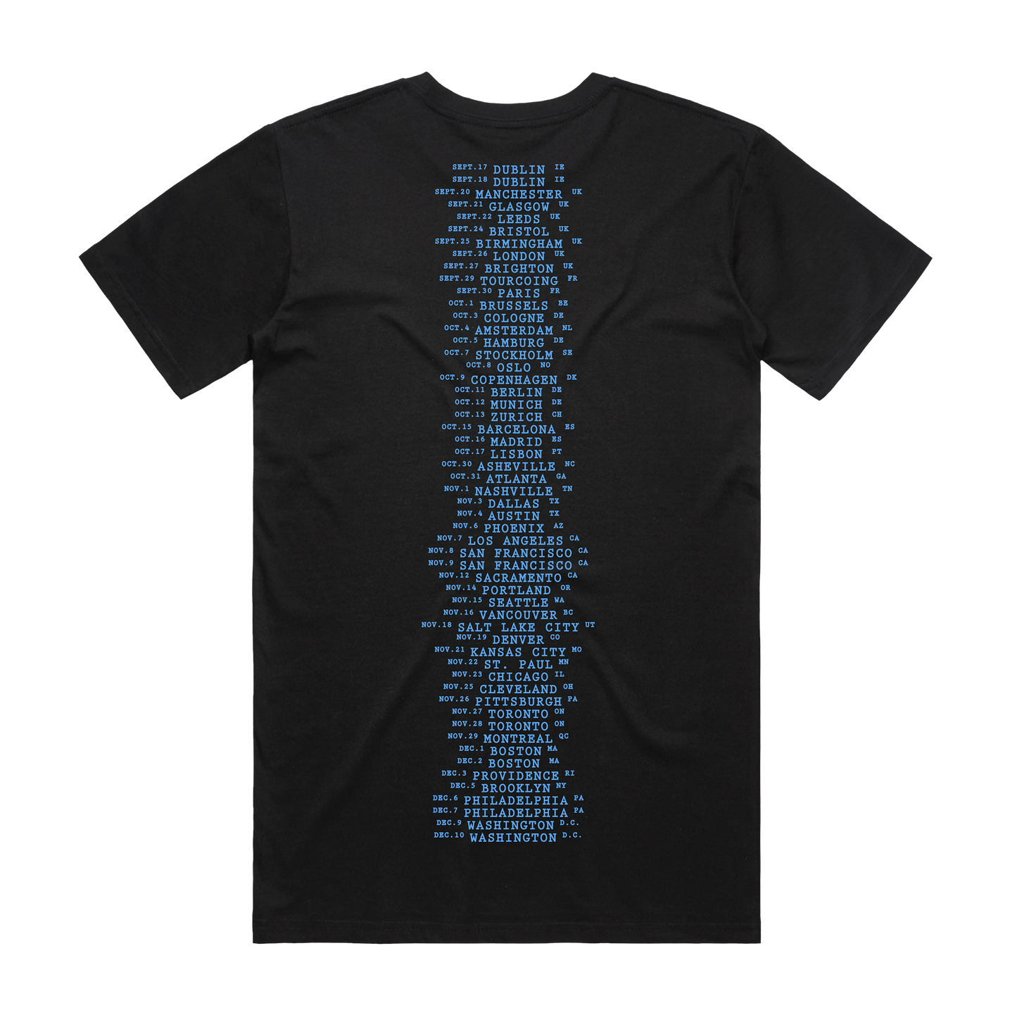 2025 Tour T-Shirts UK